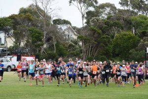 Bridport fun run with Tasmanian Road Runners
