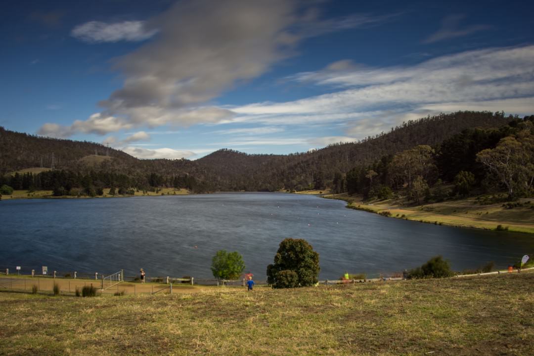 Risdon Brook Park reservoir