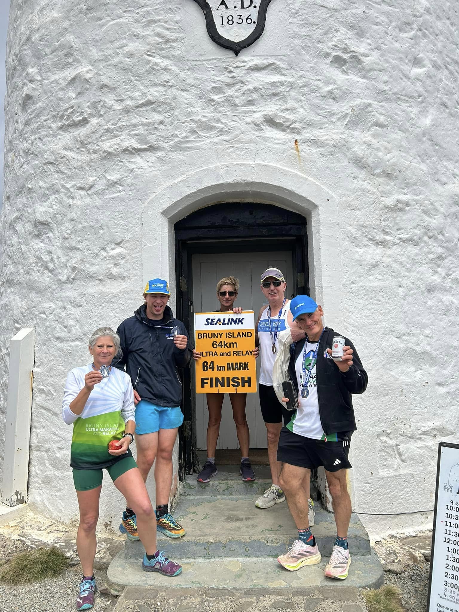 Relay Team at Bruny Ultra 2024