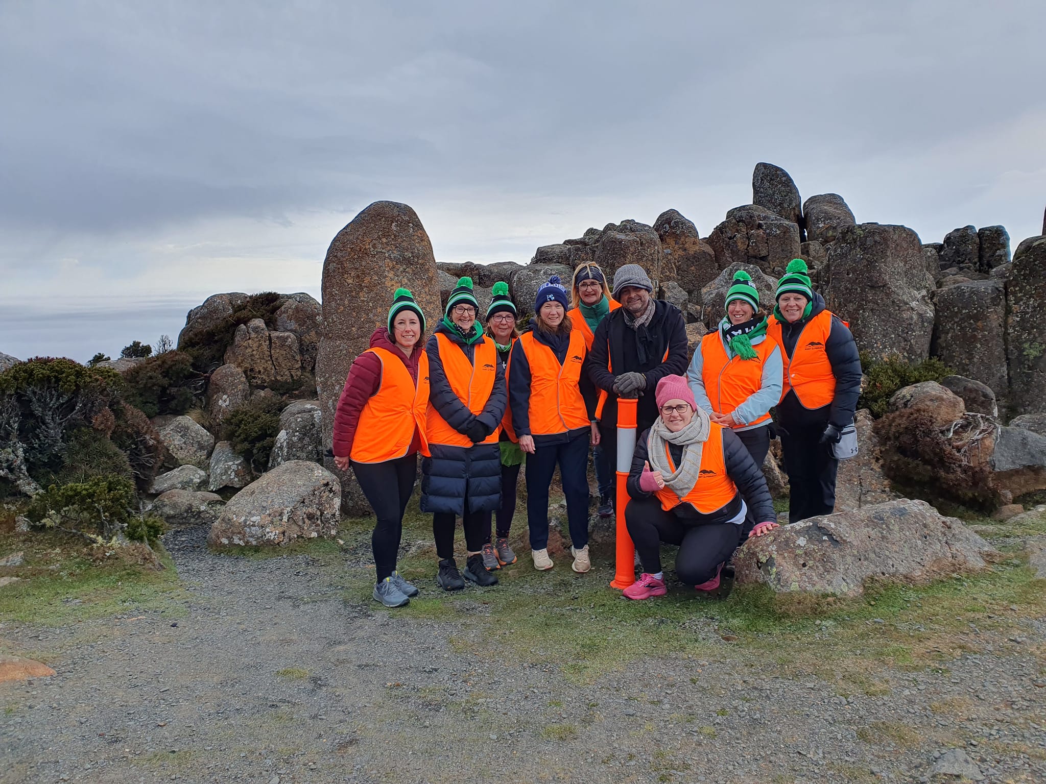 Point to Pinnacle volunteer team