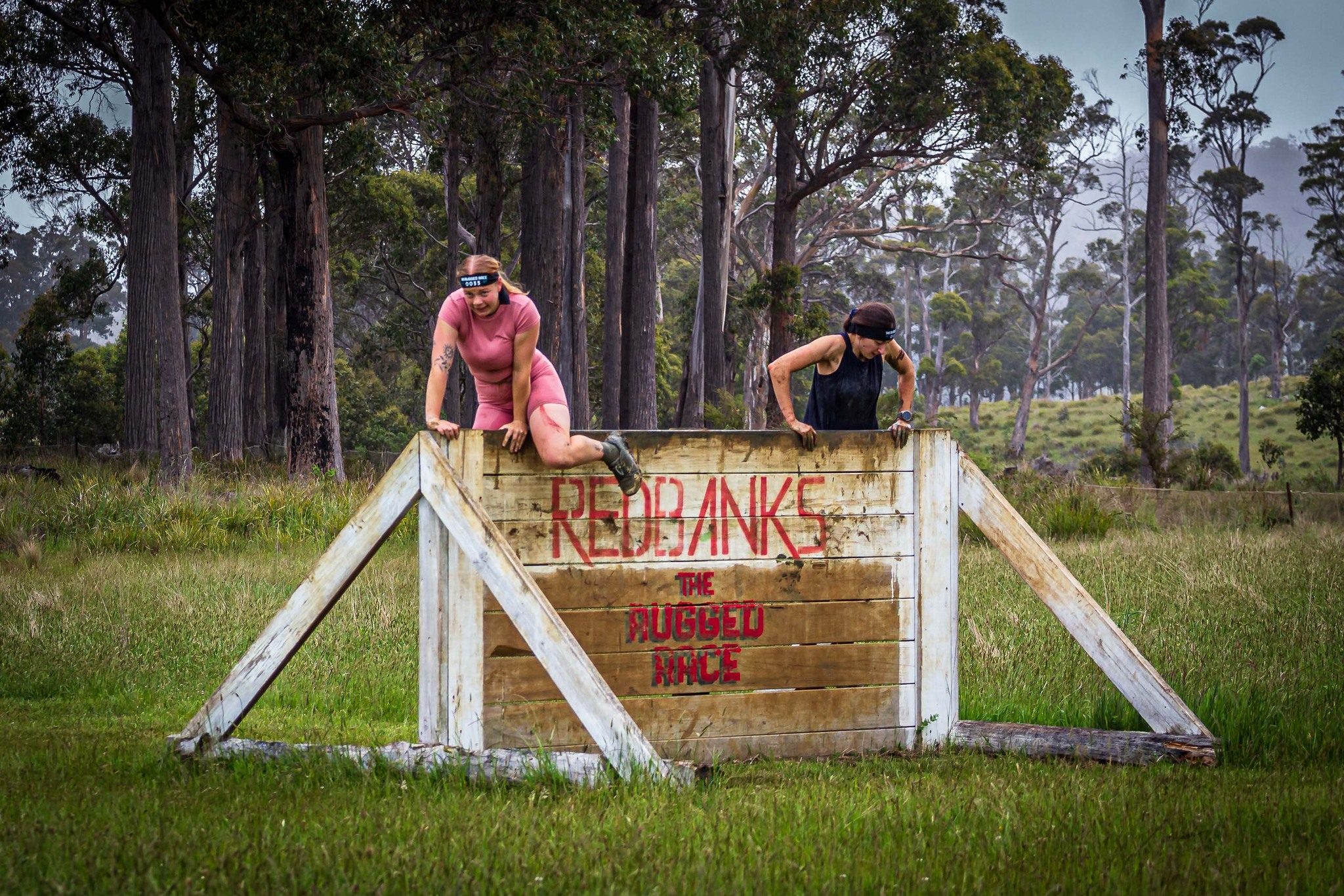 The Rugged Race obstacle course