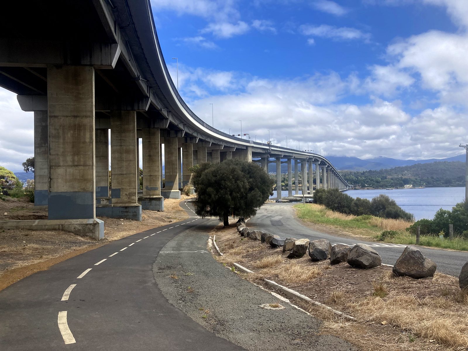 Tasman Bridge, Clarence Foreshore Trail